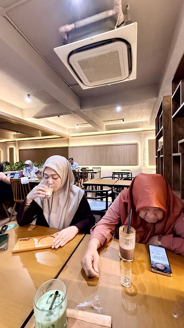 Dining together